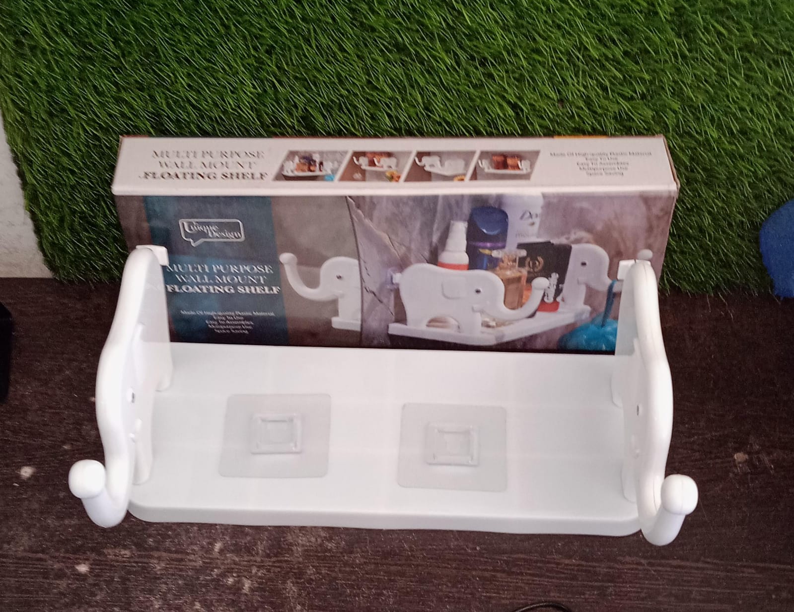 Elephant-shaped shelf for organizing small items Elephant-shaped shelf for organizing small items